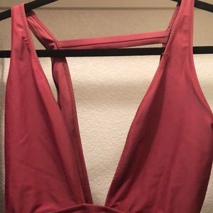 Forever 21 backless bathing suit